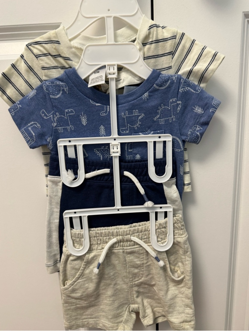 Huge Baby Bundle: Shorts Onesies Pants: 9 pieces all 0-3 months EUC